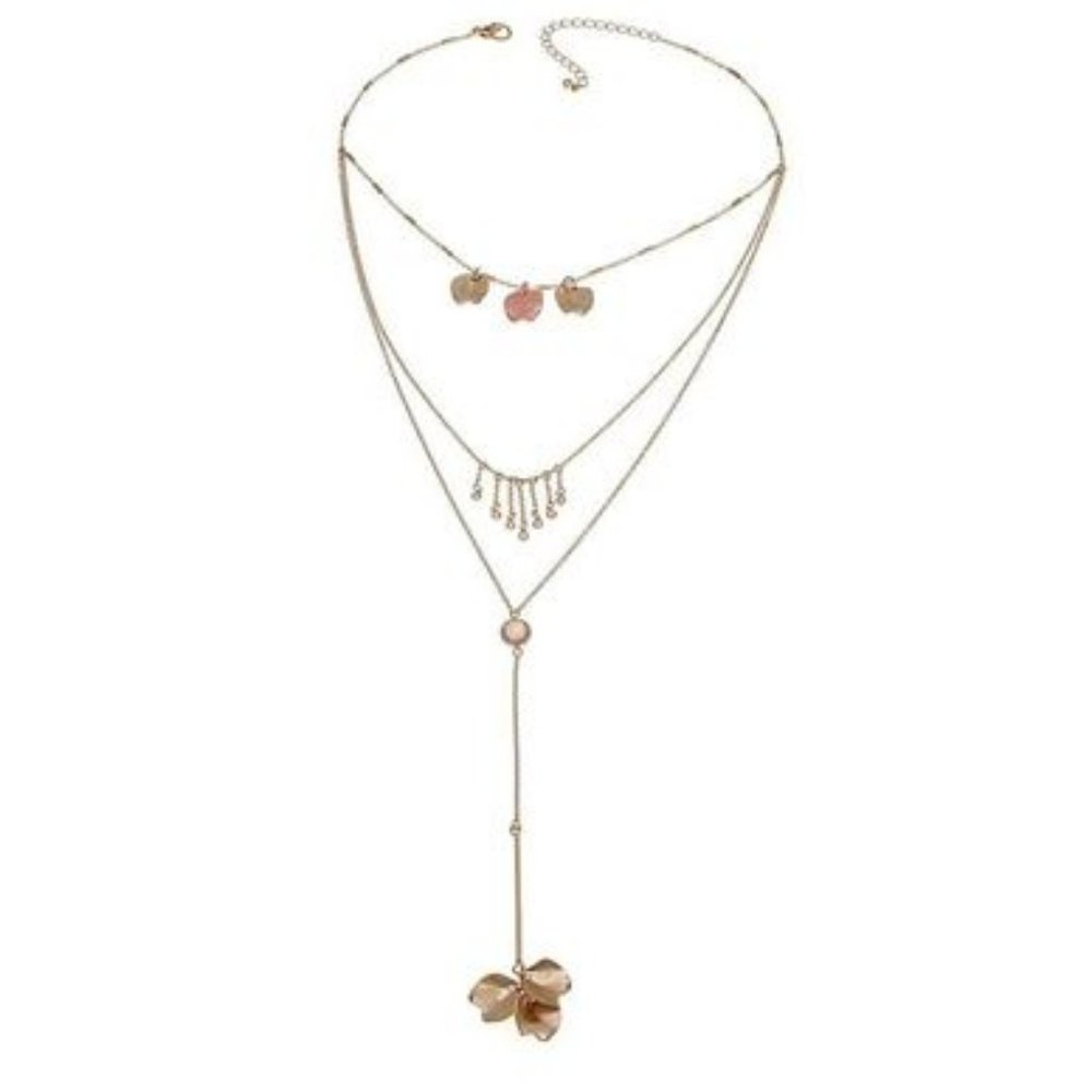 Danielle Nicole "Senna" 3 Layer Necklace NWT